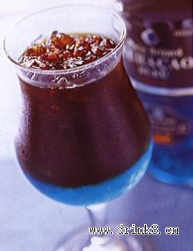 ķ Iced Coffee With Blue Cumouat