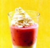 冰冻草莓酸奶